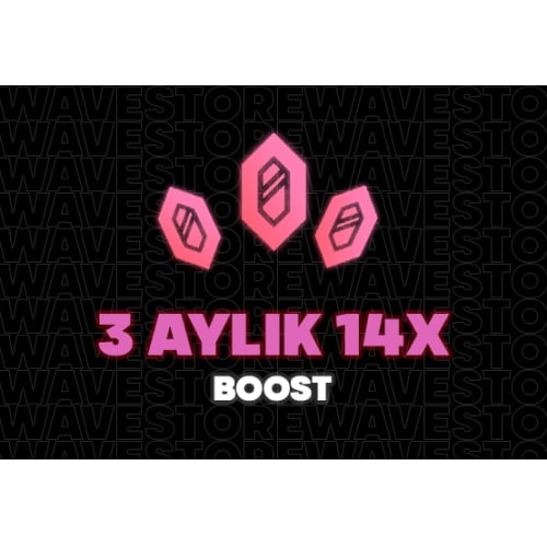  ⭐️ Discord 3 Aylık 14x Boost  ANINDA